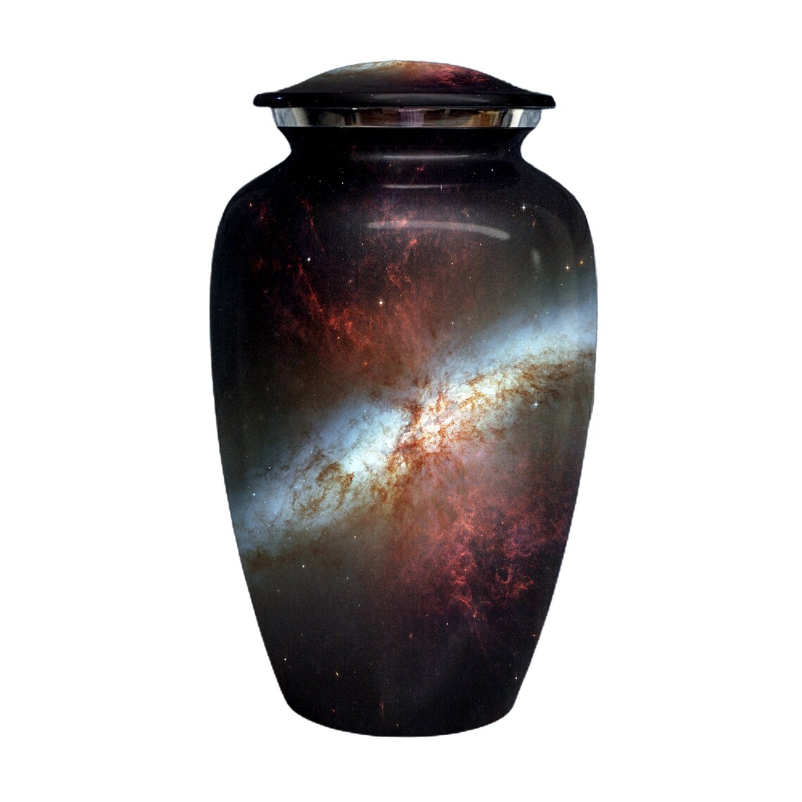 Mid Century - galaxy urns for cremation for Human Ashes Adult for Funeral, Burial